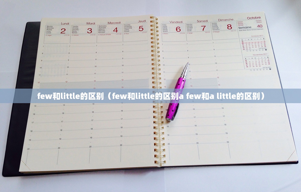 few和little的区别（few和little的区别a few和a little的区别）